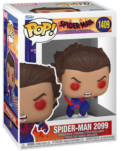 Spider-Man: Across The Spider-Verse Spider-Man 2099 Unmasked Funko Toy Store