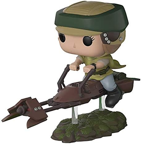 Star Wars Princess Leia with speeder bike
