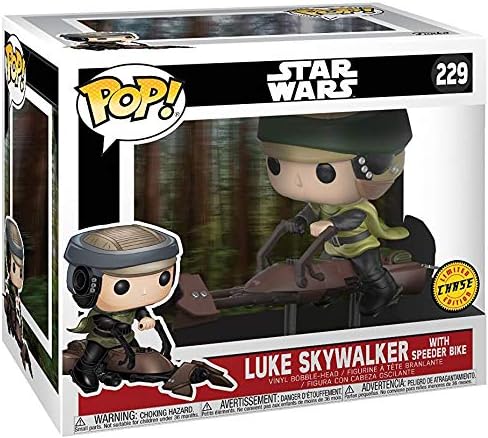 Star Wars Luke Skywalker with speeder bike Chase