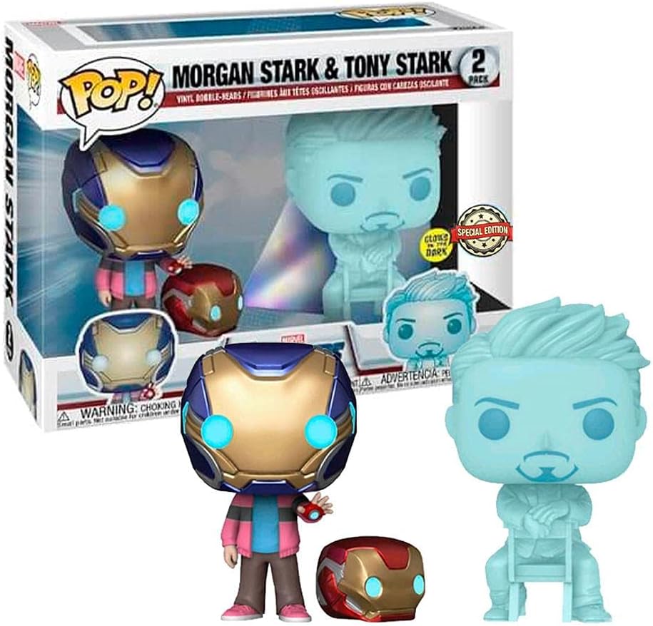 Marvel Morgan & Tony Stark Glows in The Dark