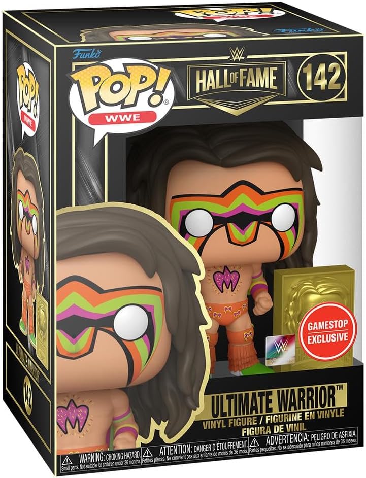 WWE: Ultimate Warrior with Plaque (GameStop Exclusive)