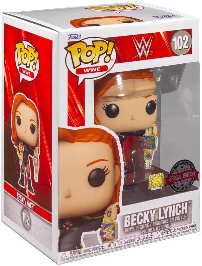 WWE Becky Lynch with Two Belts Exclusive