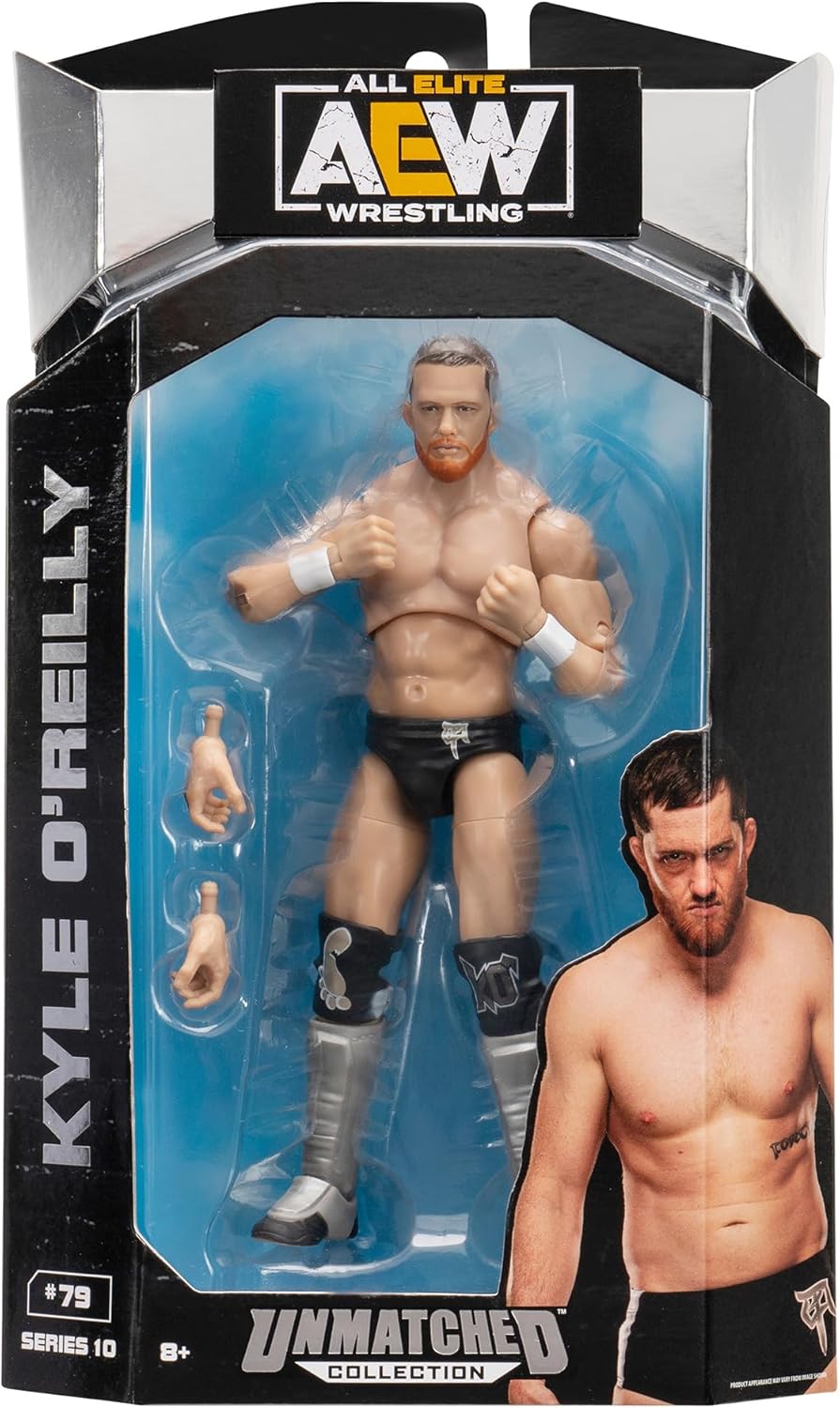 AEW Unmatched — Series 10 Kyle O’Reilly Action Figure | AE Toy Box