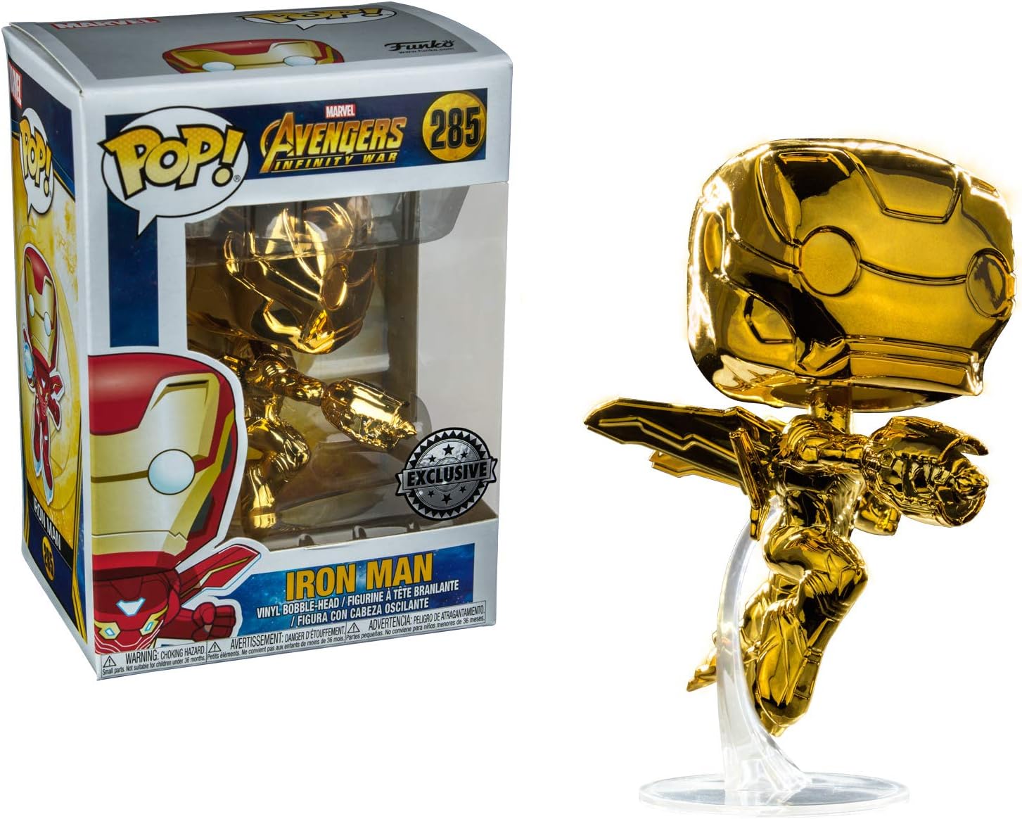 Marvel Avengers Infinity War - Iron Man [Chrome Gold]