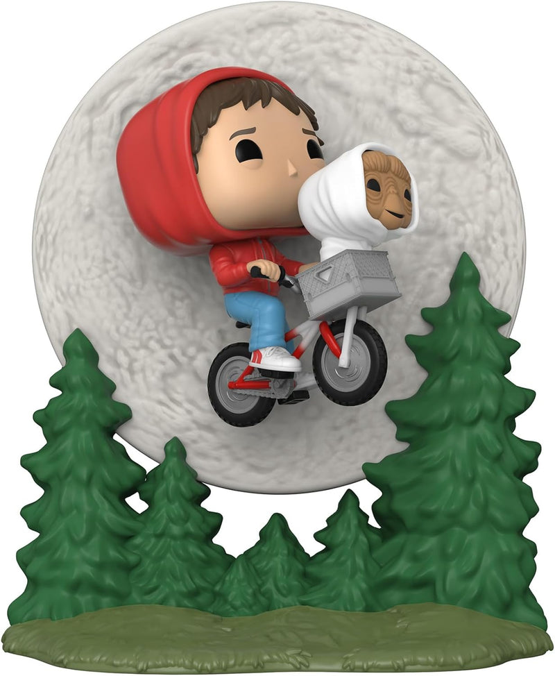 Moment: E.T. The Extra-Terrestrial - Elliot and E.T. Flying (Glow in The Dark) Funko Toy Store