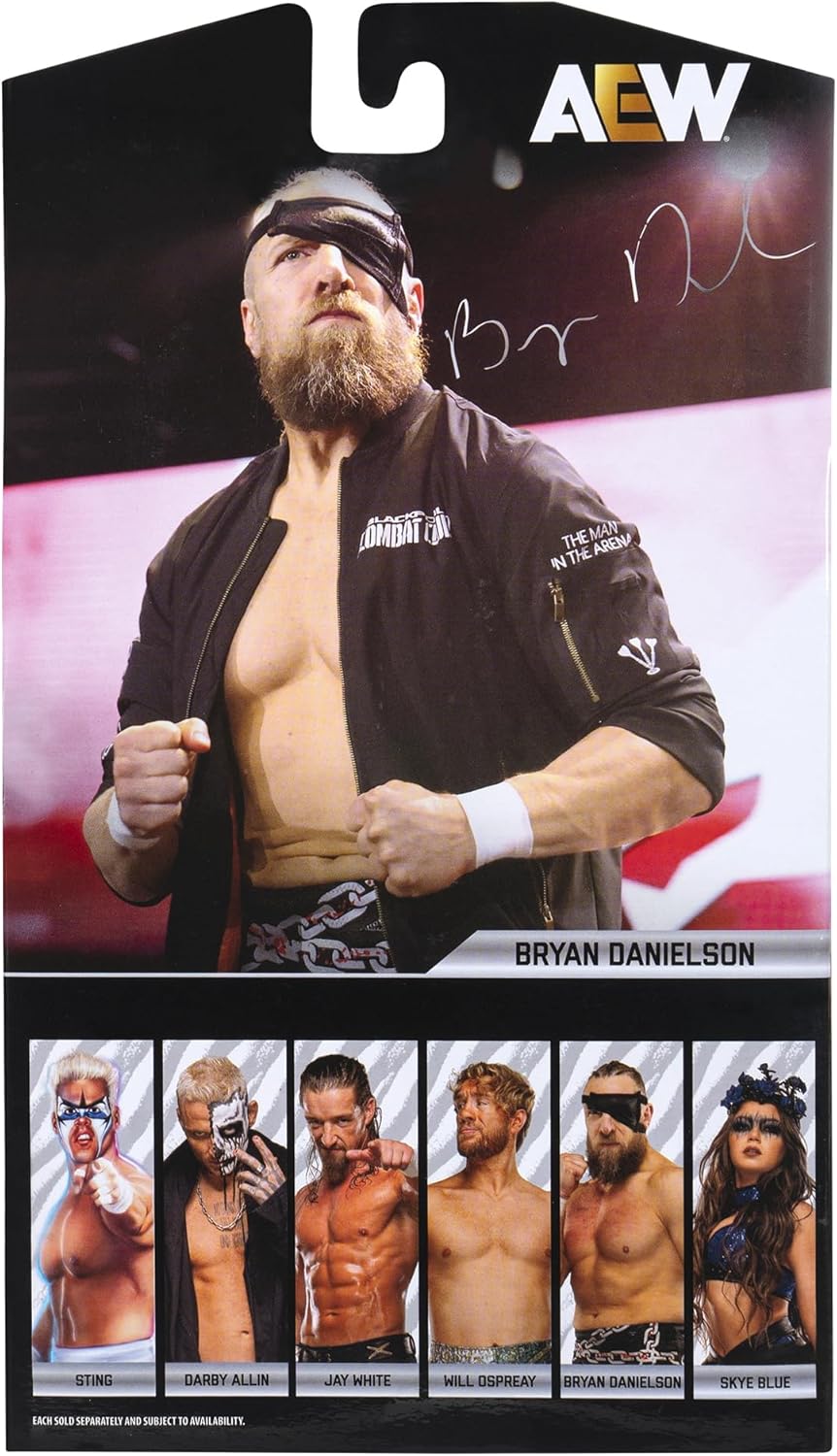 AEW Unmatched — Series 11 Bryan Danielson (Eye Patch) Action Figure | AE Toy Box