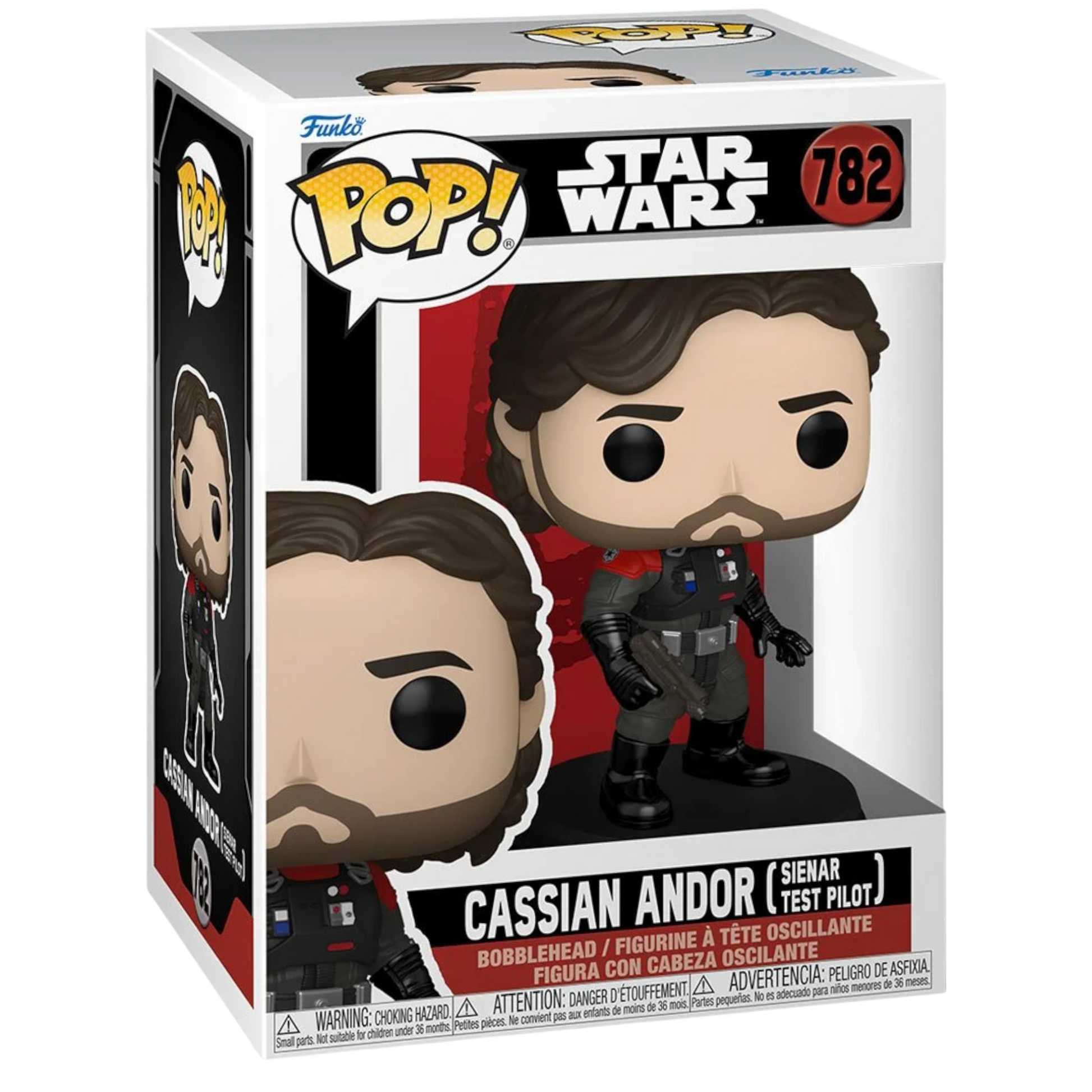 Star Wars: Andor Cassian Andor (Sienar Test Pilot) AE Toy Box