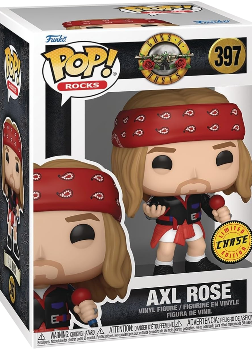 Guns N' Roses - Axl Rose (1992) Chase Funko Toy Store