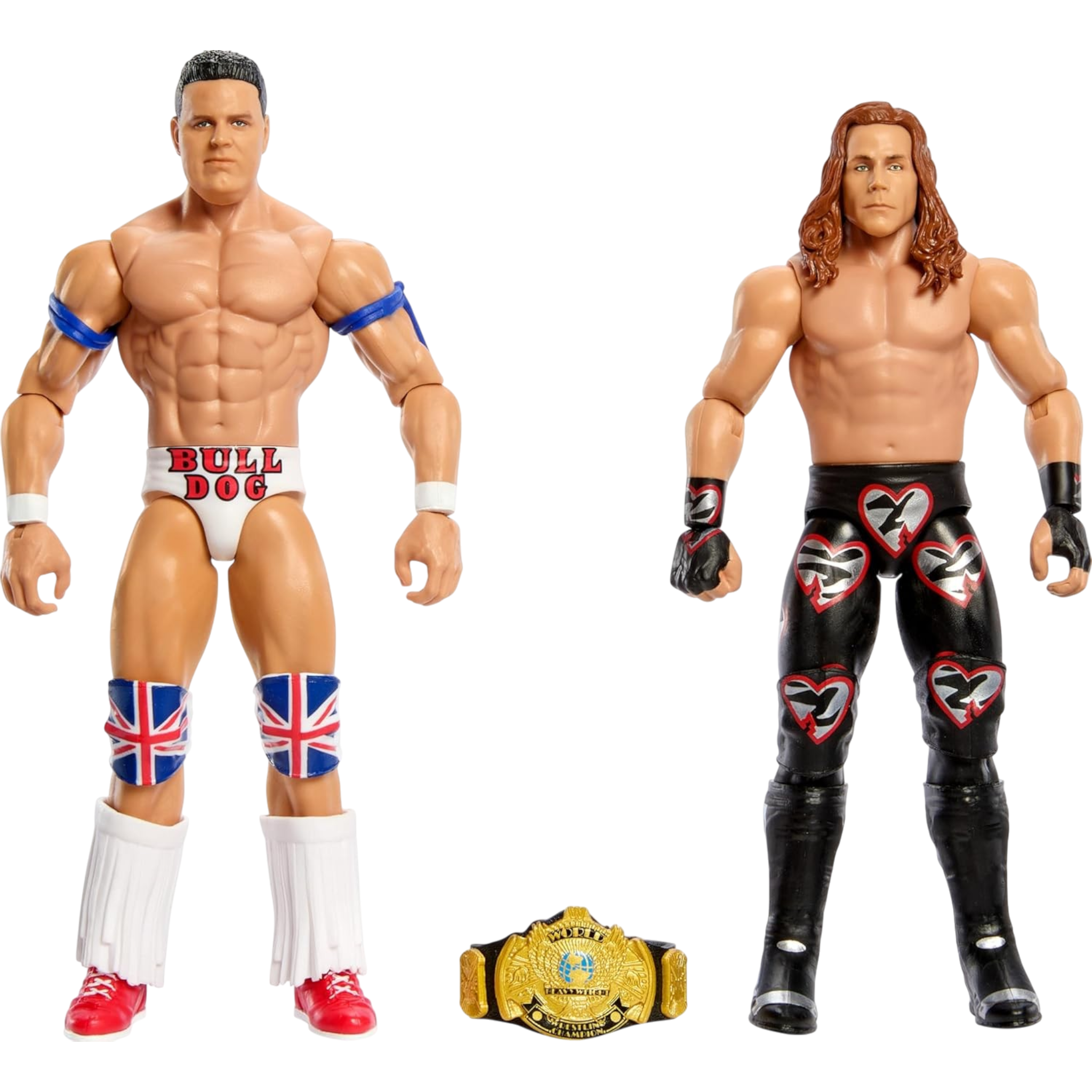 WWE Championship Showdown British Bulldog vs Shawn Michaels AE Toy Box