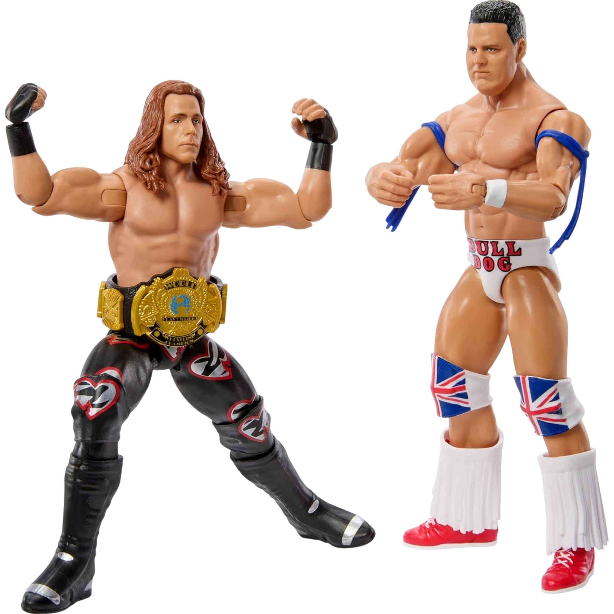 WWE Championship Showdown British Bulldog vs Shawn Michaels AE Toy Box