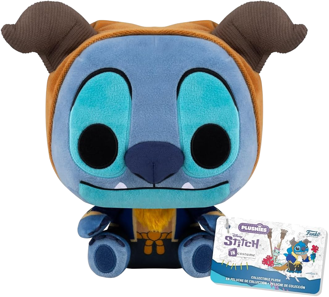 Disney Stitch in Costume - Beauty and The Beast, Stitch as Beast 7" Funko Toy Store