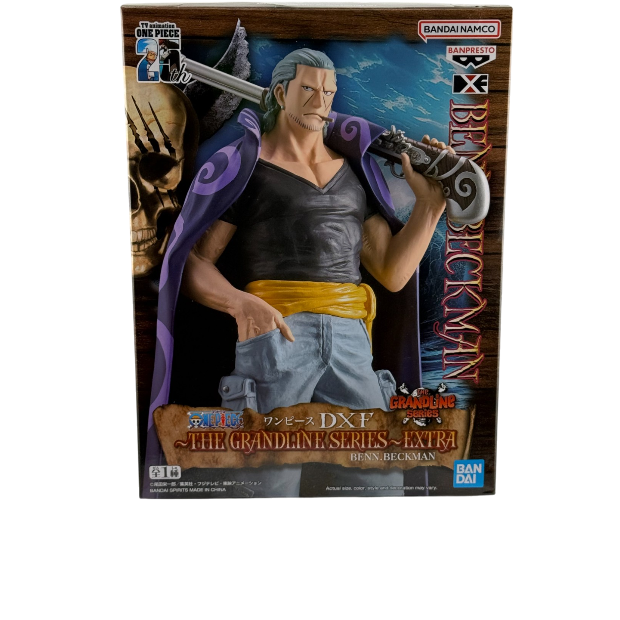Banpresto - One Piece - Benn Beckman DXF ~The Grandline Series~ Extra Figure AE Toy Box