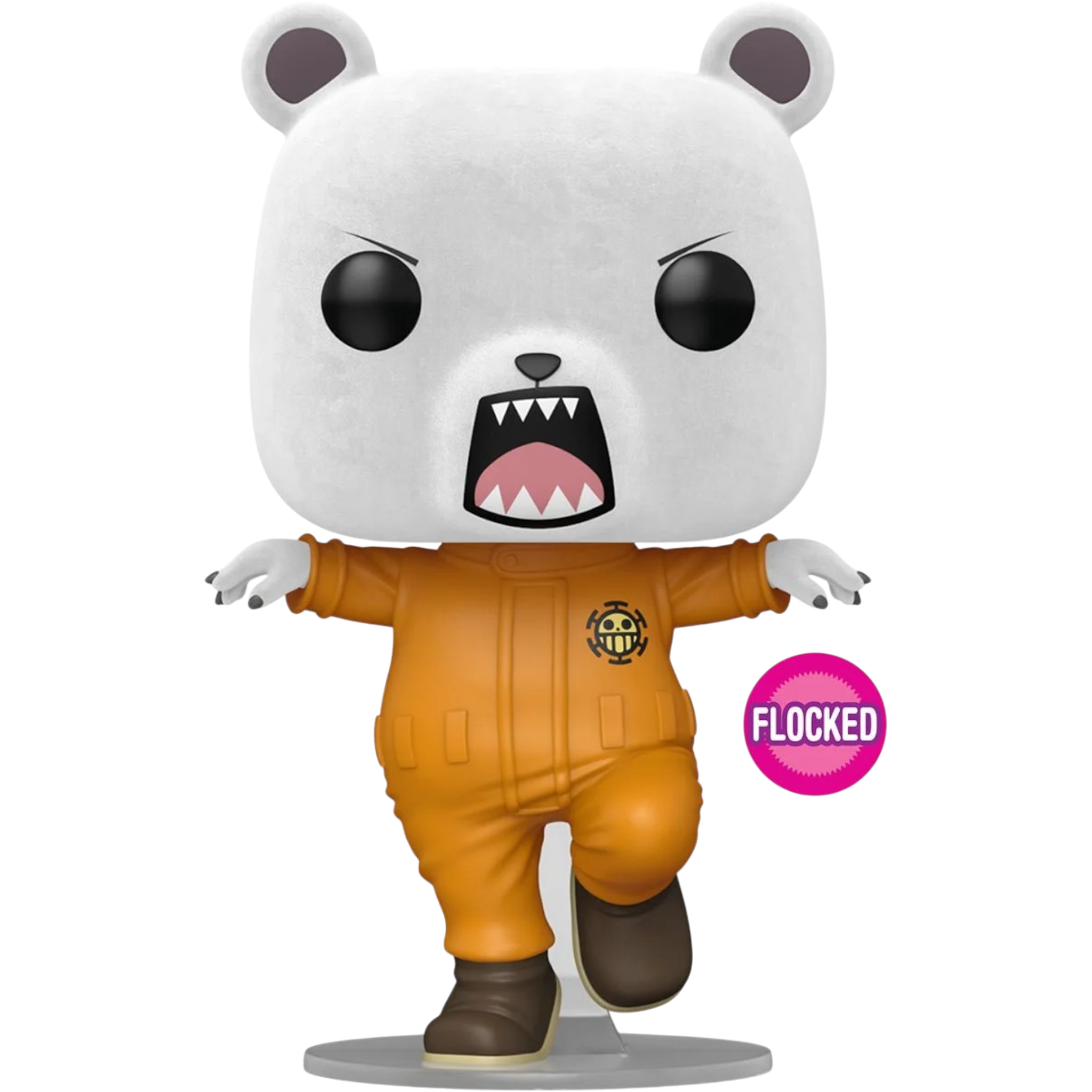 One Piece Bepo Bear Flocked AE Toy Box