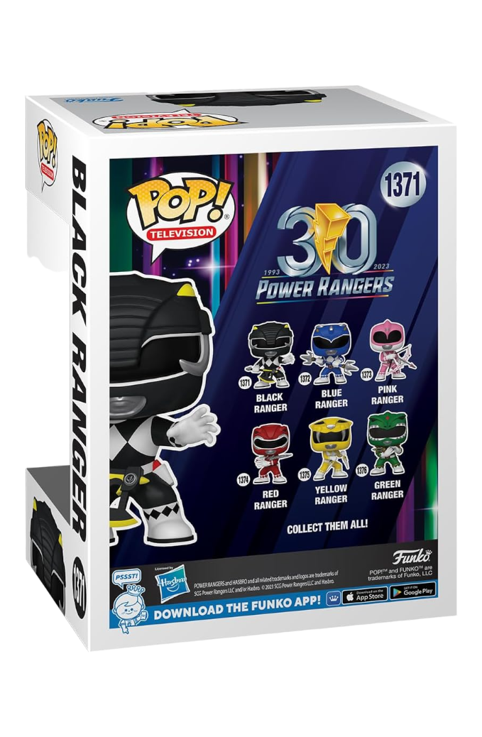 Mighty Morphin Power Rangers 30th Anniversary - Black Ranger Funko Toy Store