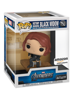 Deluxe, Marvel: Avengers Victory Shawarma Series - Black Widow, Amazon Exclusive Funko Toy Store