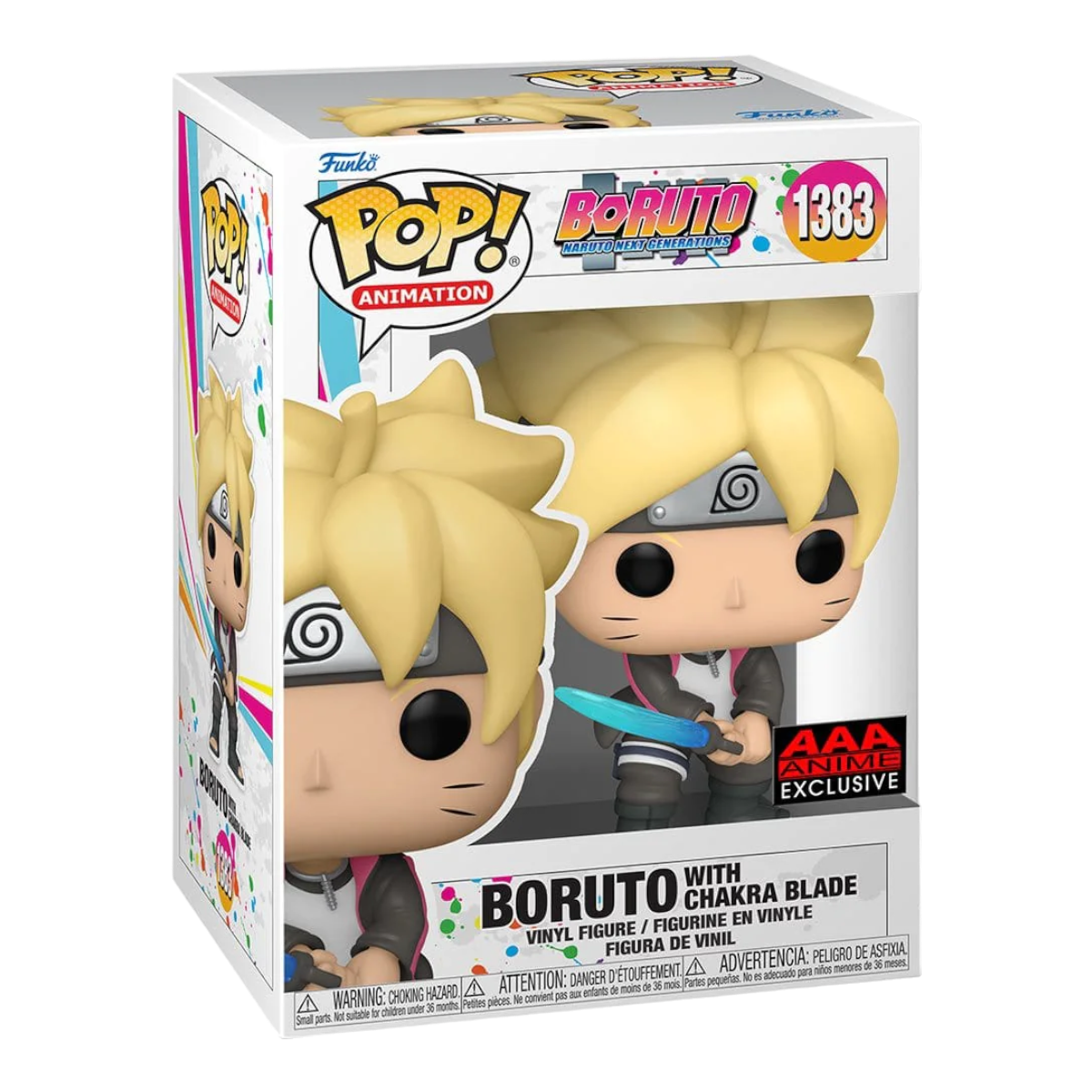 Boruto - Boruto w/Chakra Blade Figure (AAA Anime Exclusive) Funko Toy Store