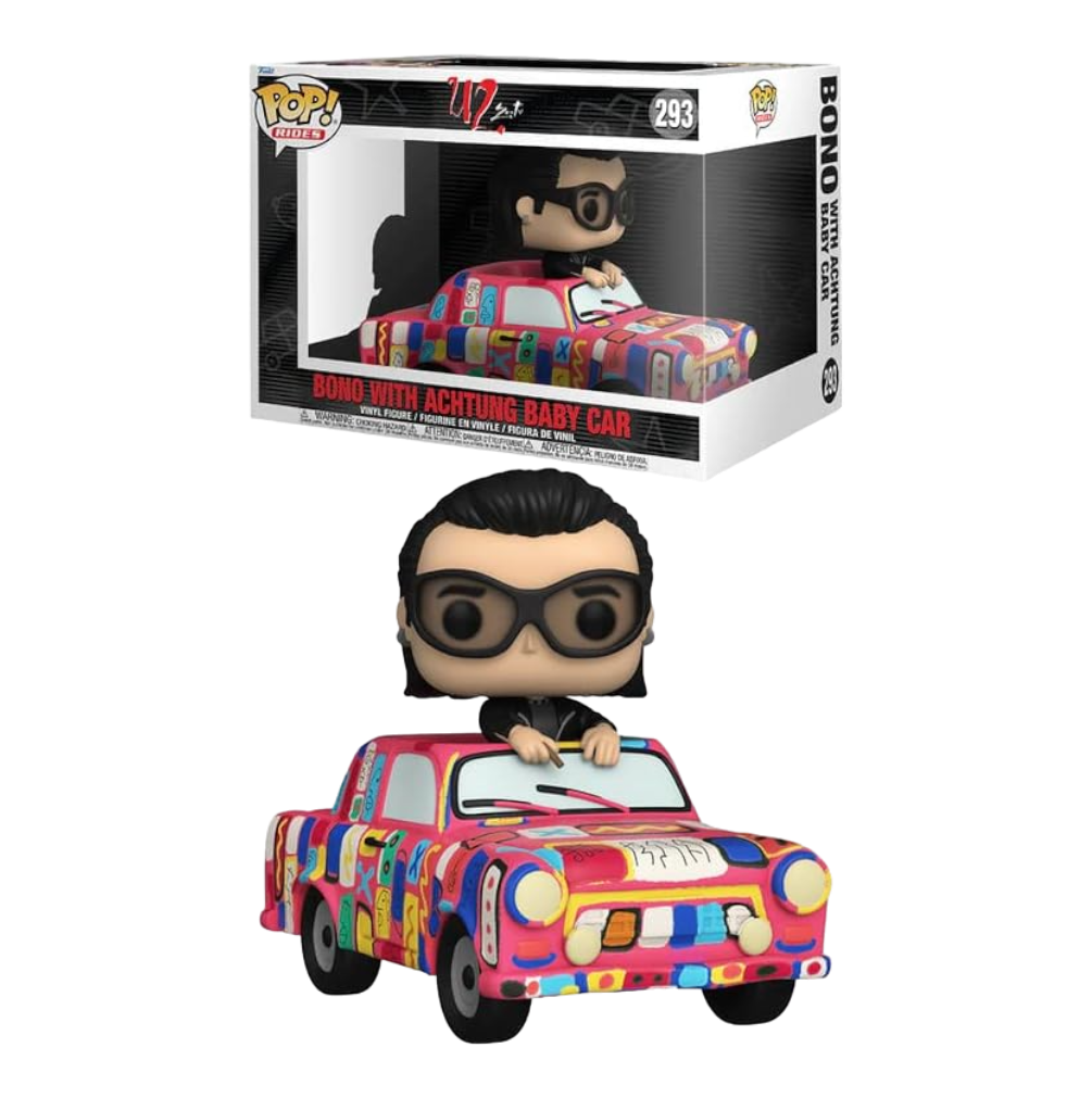 Rides: U2, Achtung Baby Car with Bono Funko Toy Store
