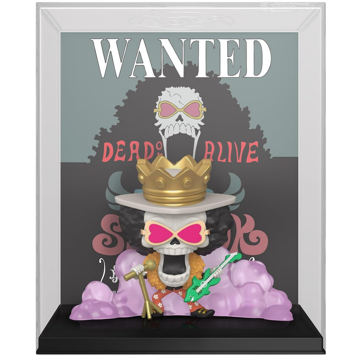 One Piece: Brook (with Wanted Poster Display Case) #2220 (Exclusive) | AE Toy Box