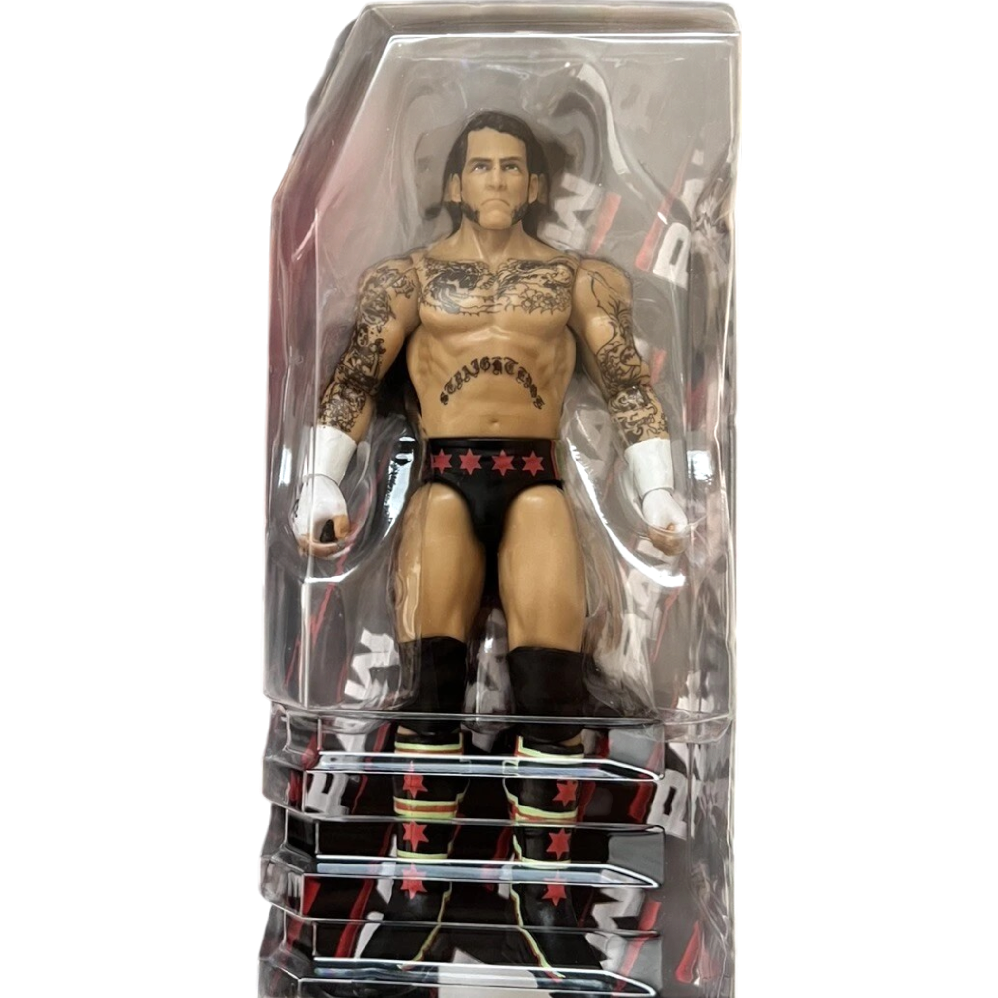WWE CM Punk Netflix Raw Edition Basic AE Toy Box