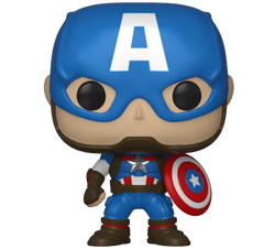Pocket Pop and Tee: Marvel - Captain America, Kids Medium Funko Toy Store