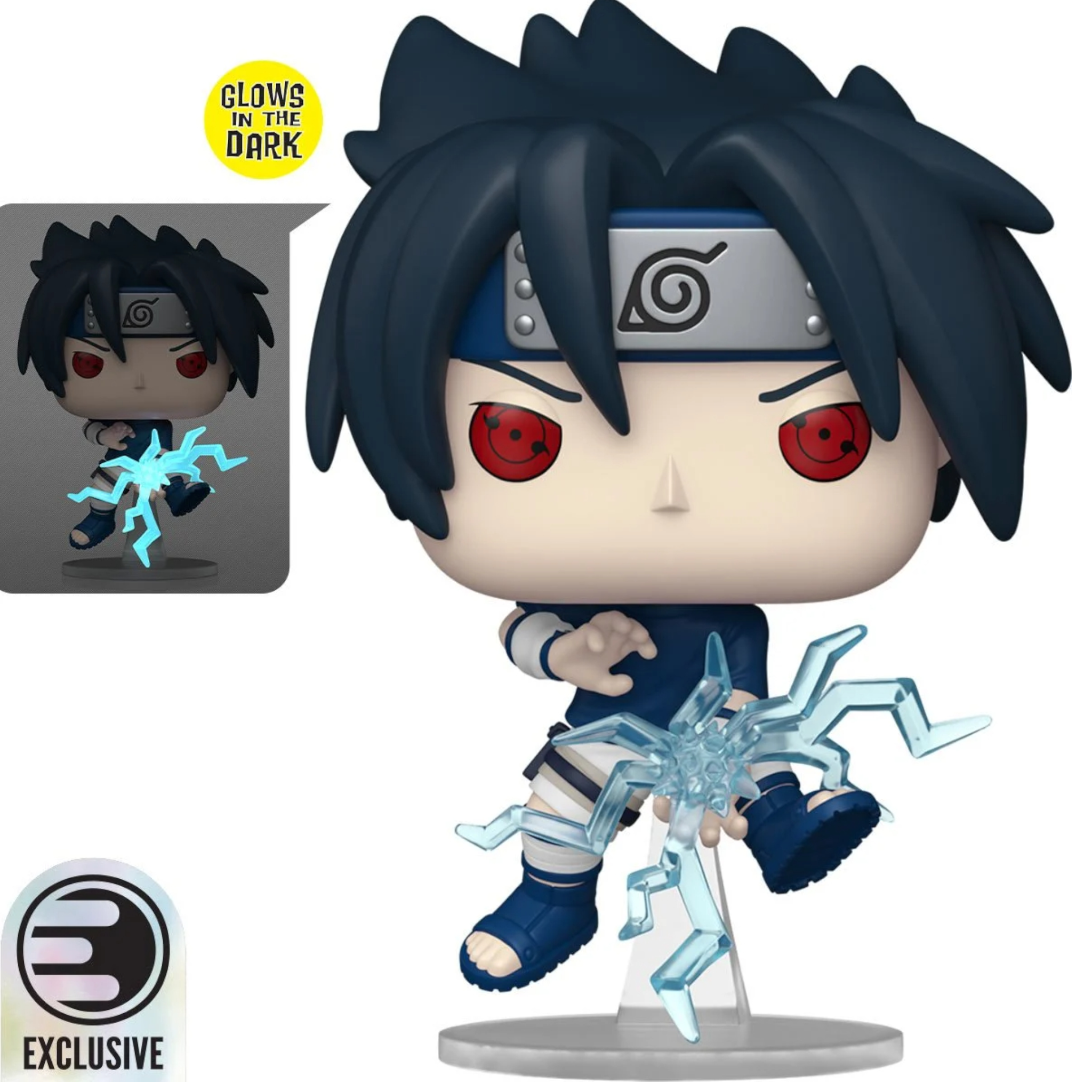 Naruto Sasuke Uchiha (Chidori) Glow-in-the-Dark-Entertainment Earth Exclusive AE Toy Box