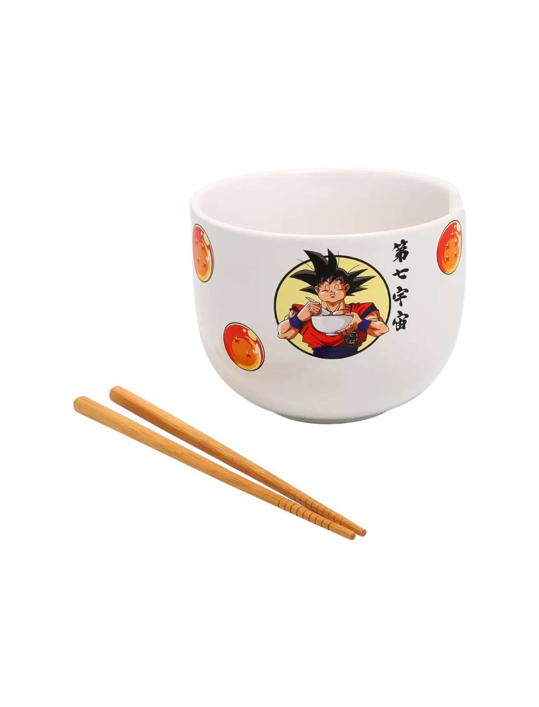 Dragon Ball Z Vegeta & Goku with Ramen Ramen Bowl with Chopsticks AE Toy Box