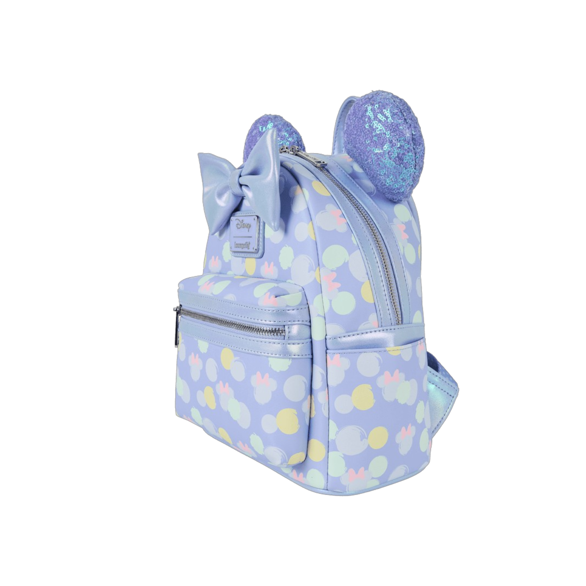 Minnie Mouse Exclusive — Iridescent All-Over Print Sequin Ear Mini Backpack | AE Toy Box