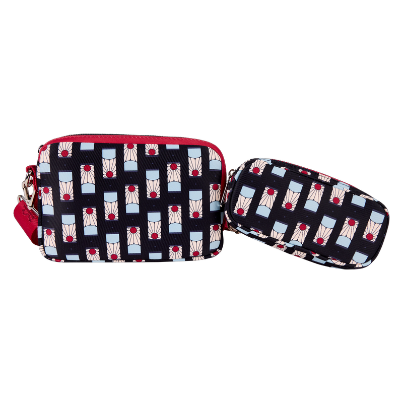 Demon Slayer All-Over Print Sling Crossbody Bag with Coin Bag