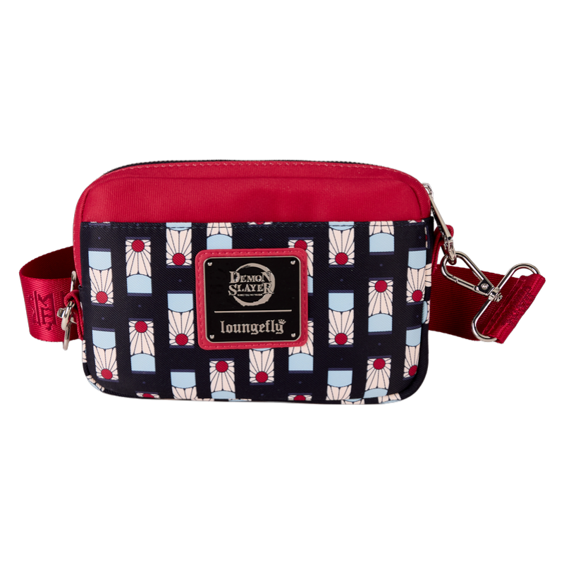 Demon Slayer All-Over Print Sling Crossbody Bag with Coin Bag