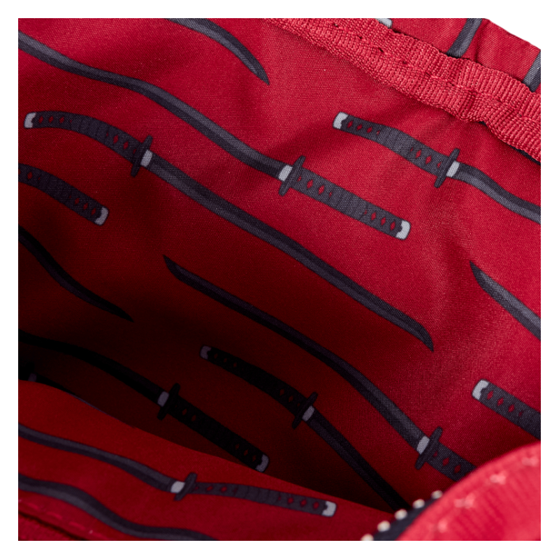 Demon Slayer All-Over Print Sling Crossbody Bag with Coin Bag