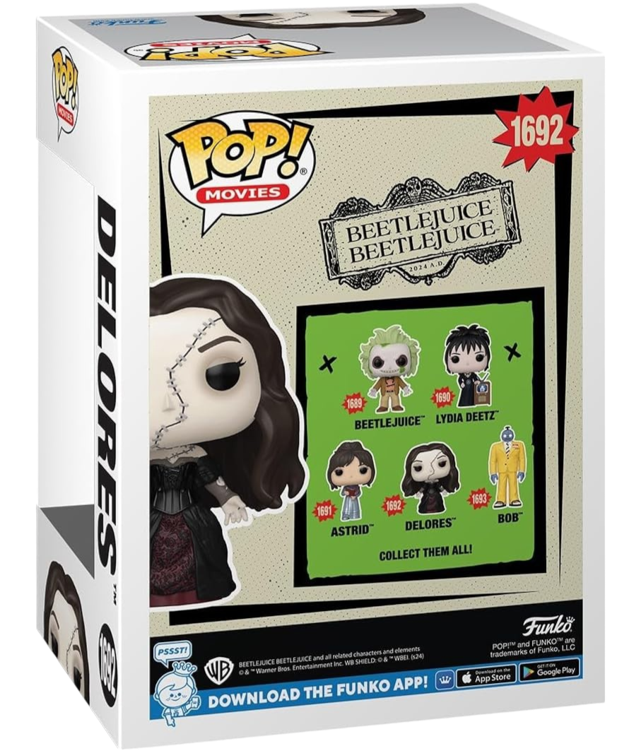 Beetlejuice Beetlejuice - Delores AE Toy Box