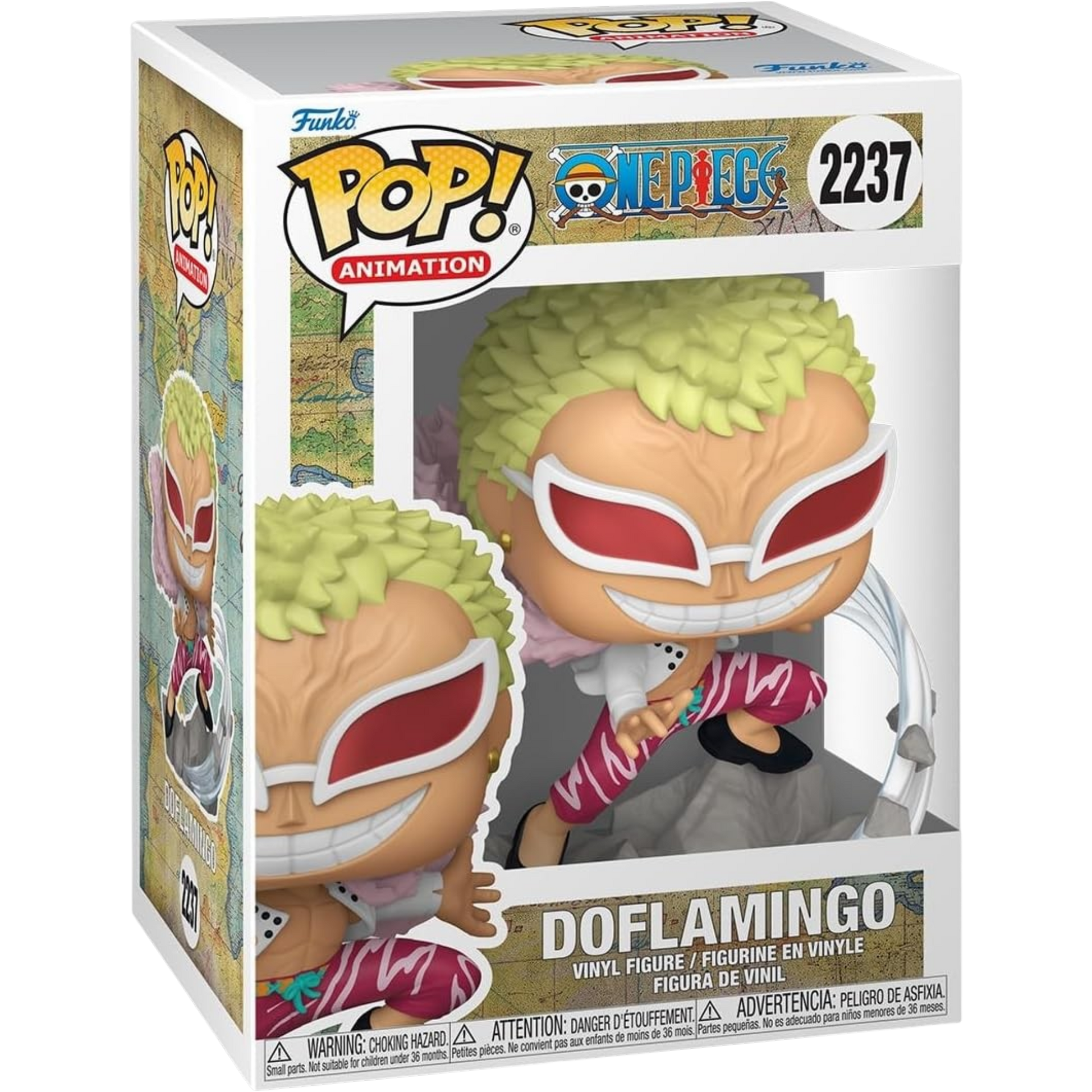 Funko Pop! Animation — One Piece (Refresh): Doflamingo | AE Toy Box