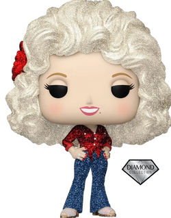 Dolly Parton '77 Tour Diamond Glitter Pop! Vinyl Figure #351 - Entertainment Earth Exclusive Funko Toy Store