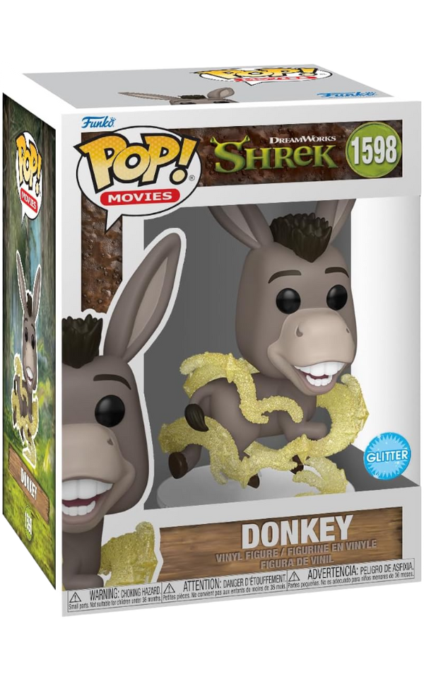 DreamWorks 30th Anniversary - Shrek, Donkey with Glitter Funko Toy Store