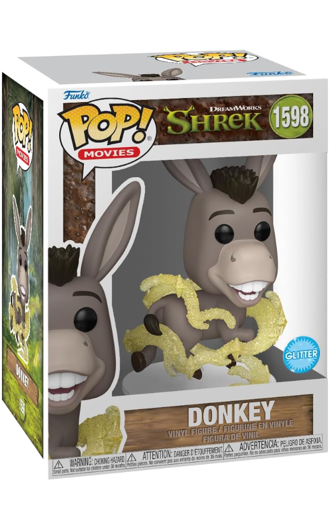 DreamWorks 30th Anniversary - Shrek, Donkey with Glitter Funko Toy Store