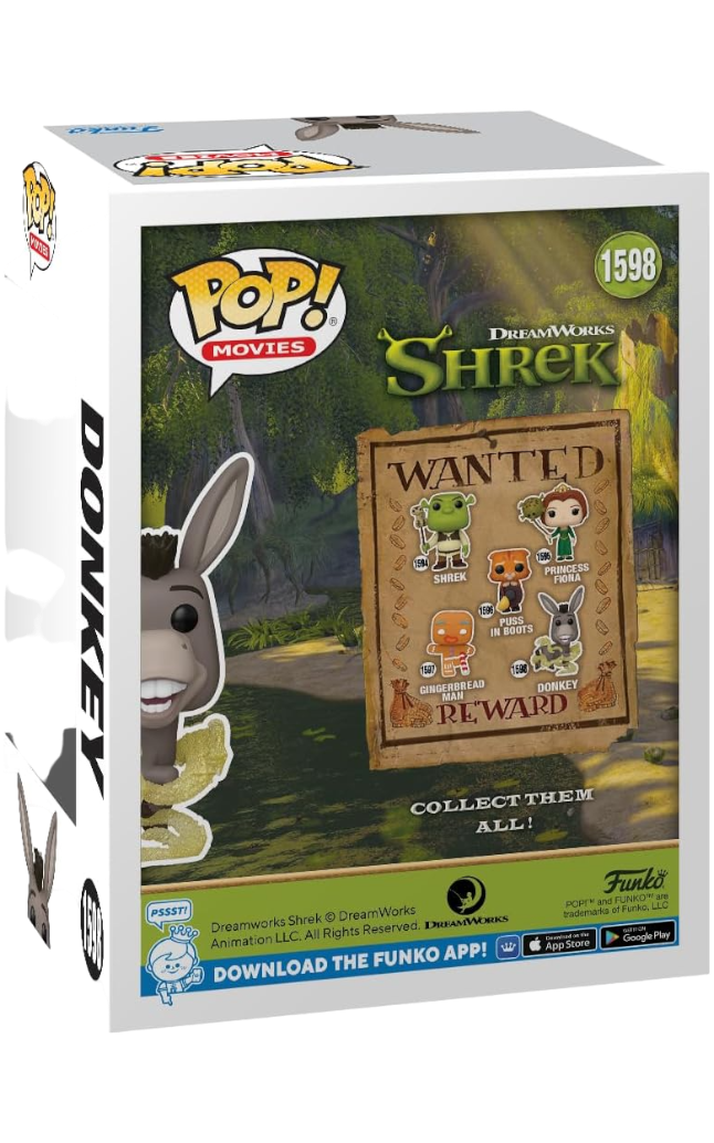 DreamWorks 30th Anniversary - Shrek, Donkey with Glitter Funko Toy Store