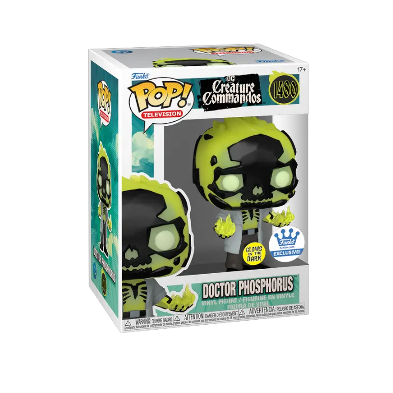 Creature Commandos Dr. Phosphorus (Glow) Funko