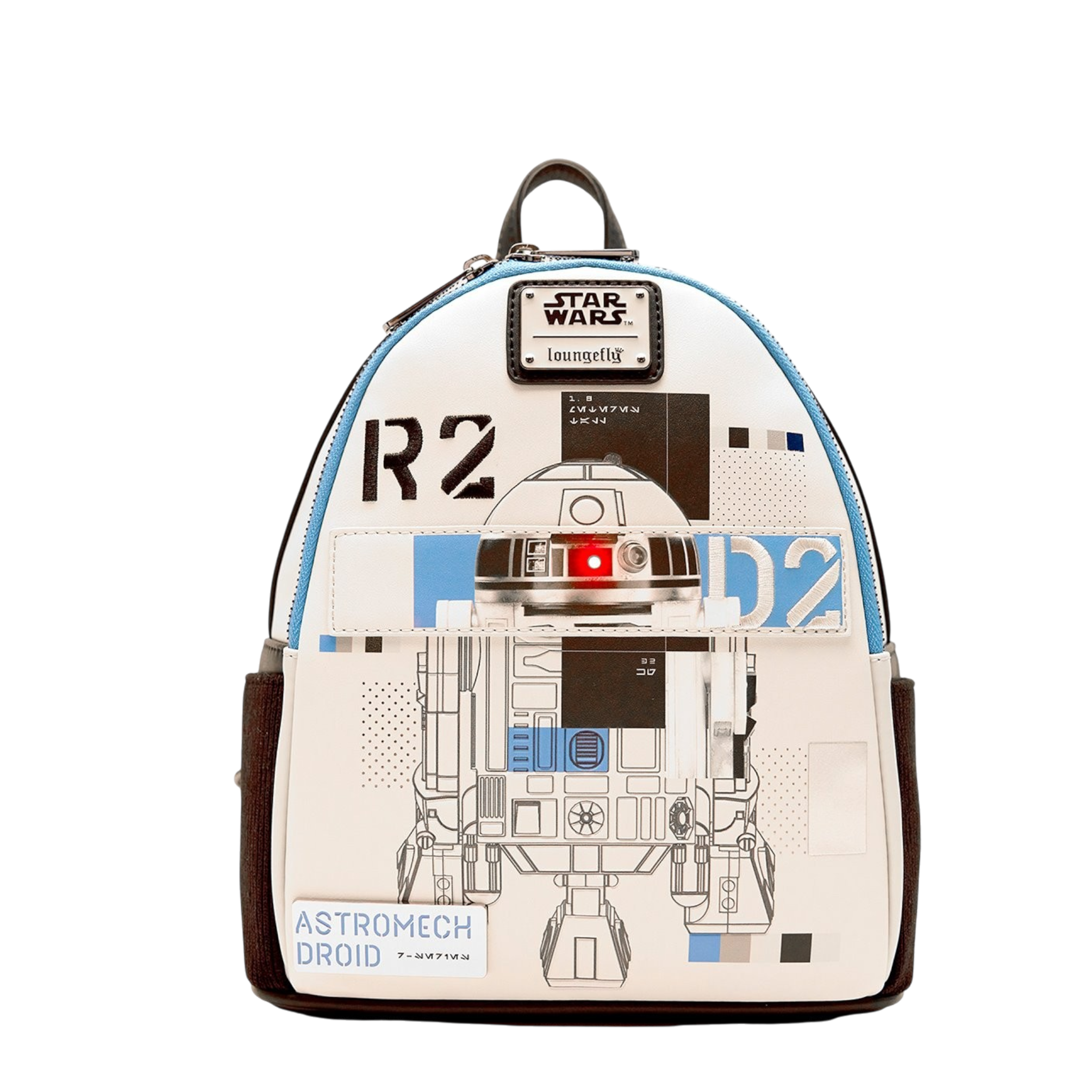 Star Wars: The Power of The Force Astromech Droid Light-Up Mini-Backpack AE Toy Box