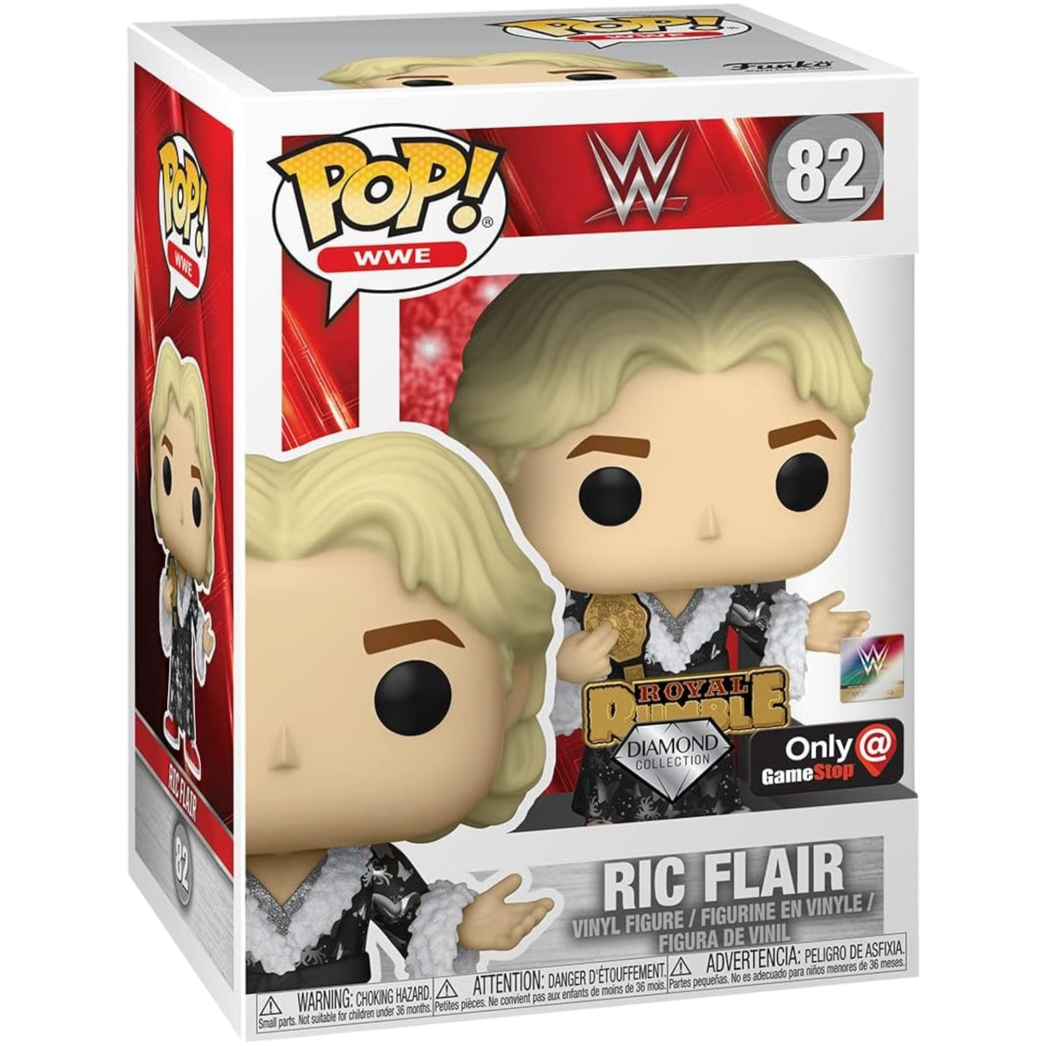 WWE RIC Flair Diamond Exclusive AE Toy Box