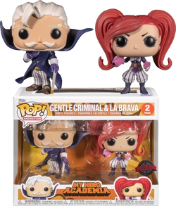 My Hero Academia Gentle Criminal & La Brava Vinyl Figure Set 2022 Anime Expo Exclusive Funko Toy Store