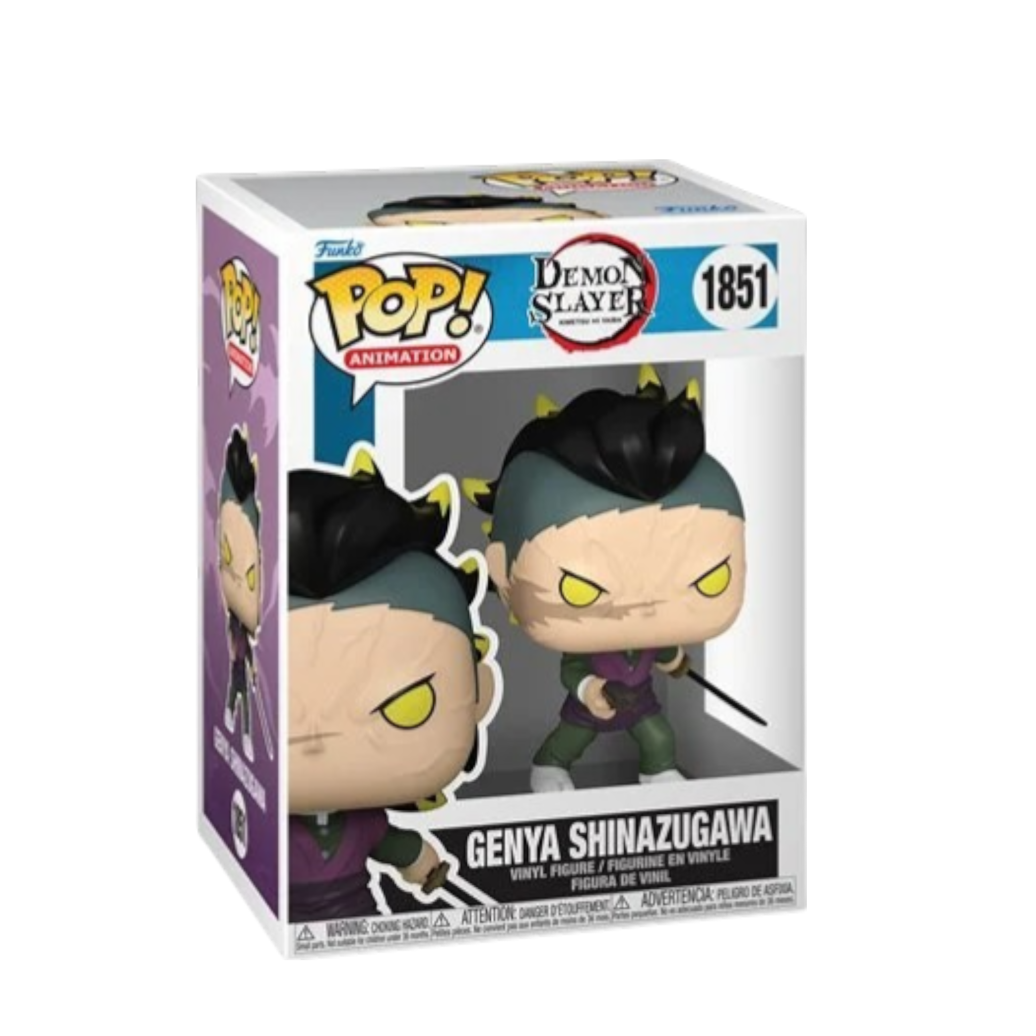 Demon Slayer Genya Shinazugawa (Demon Form) AE Toy Box