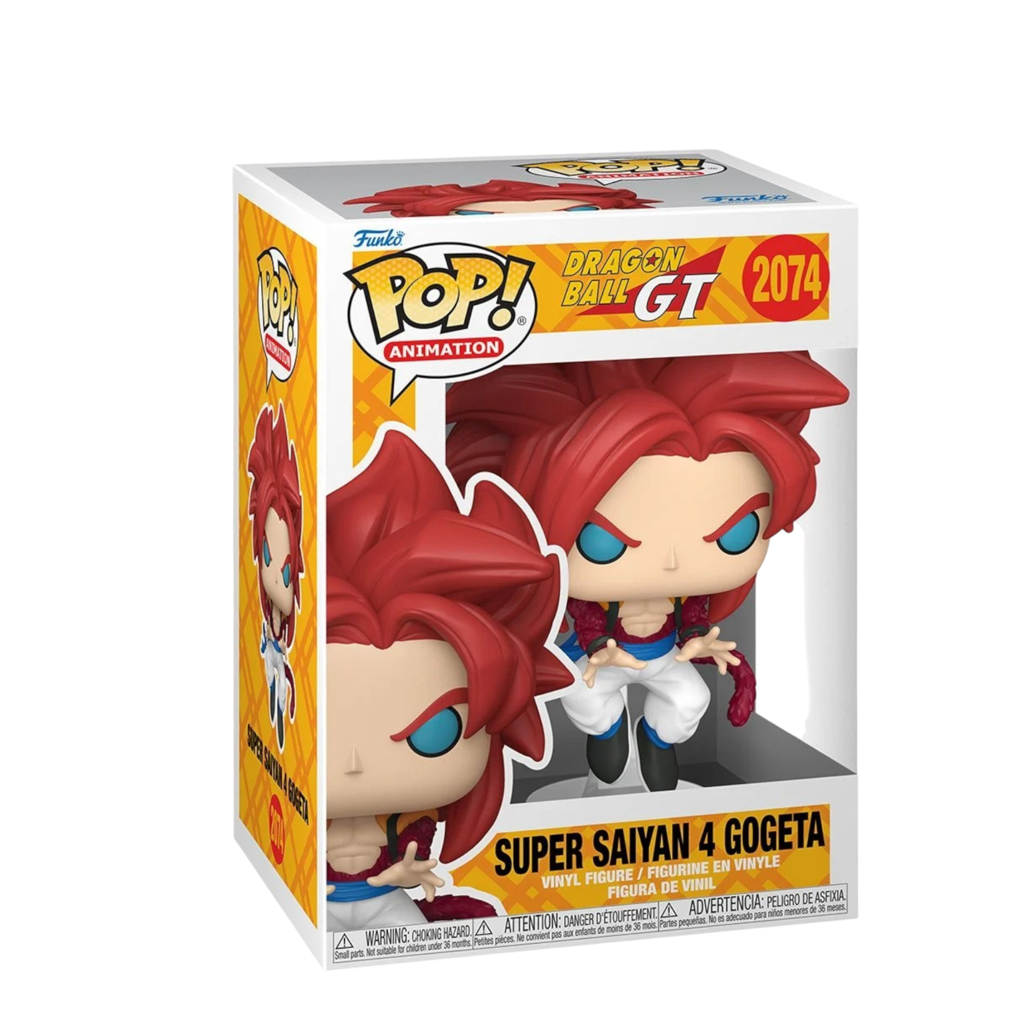 Dragon Ball GT Super Saiyan 4 Gogeta AE Toy Box