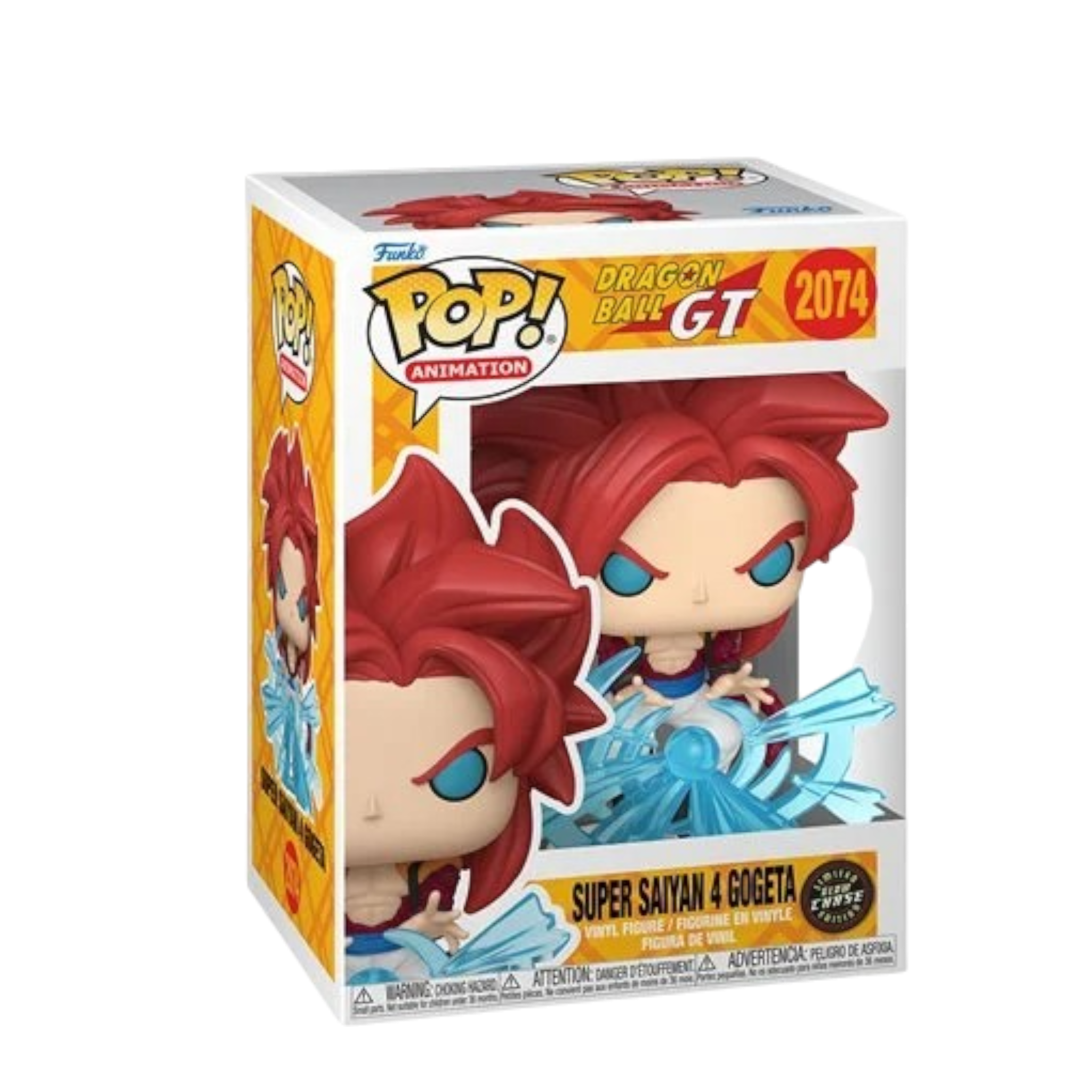 Dragon Ball GT Super Saiyan 4 Gogeta Chase AE Toy Box