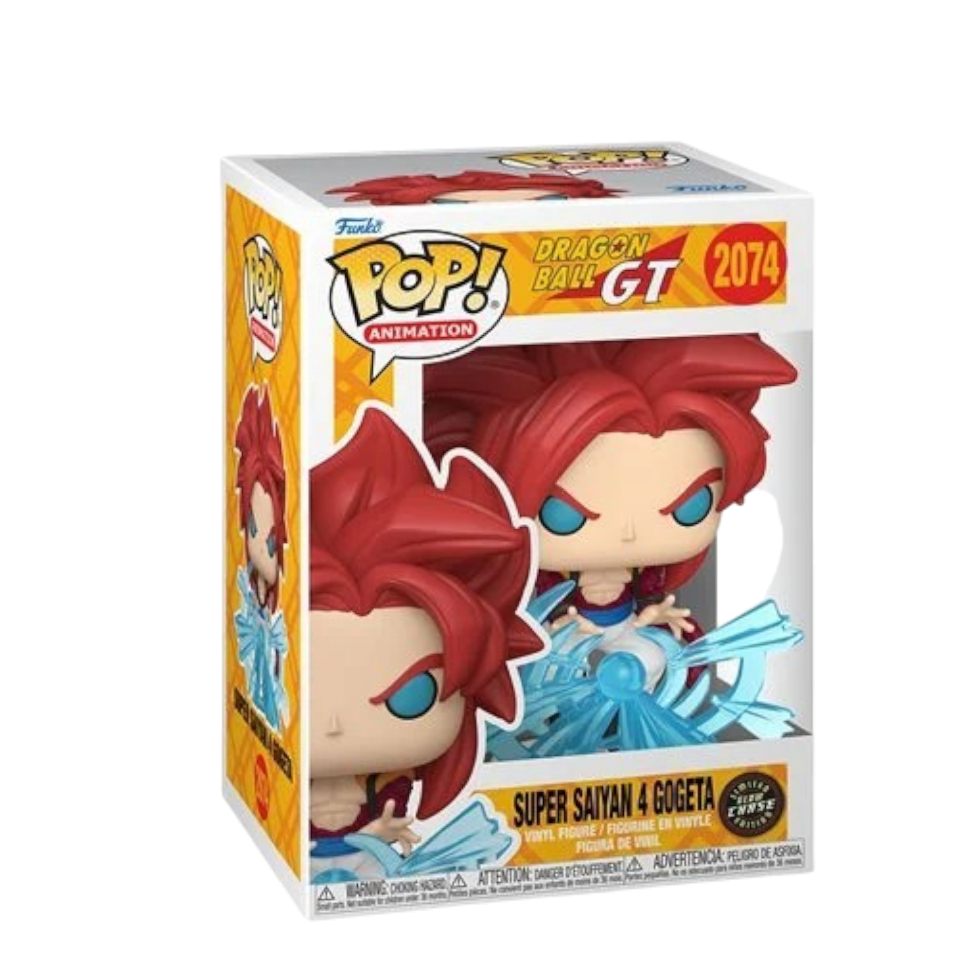 Dragon Ball GT Super Saiyan 4 Gogeta Chase AE Toy Box