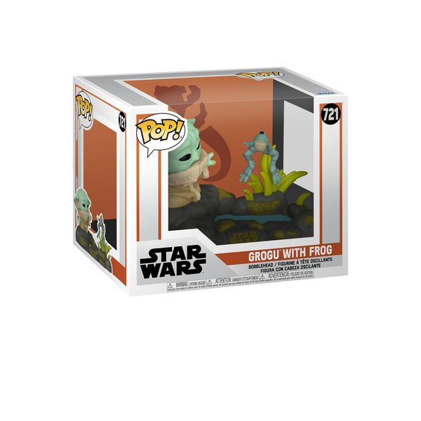 The Mandalorian - Grogu with Frog Funko Toy Store