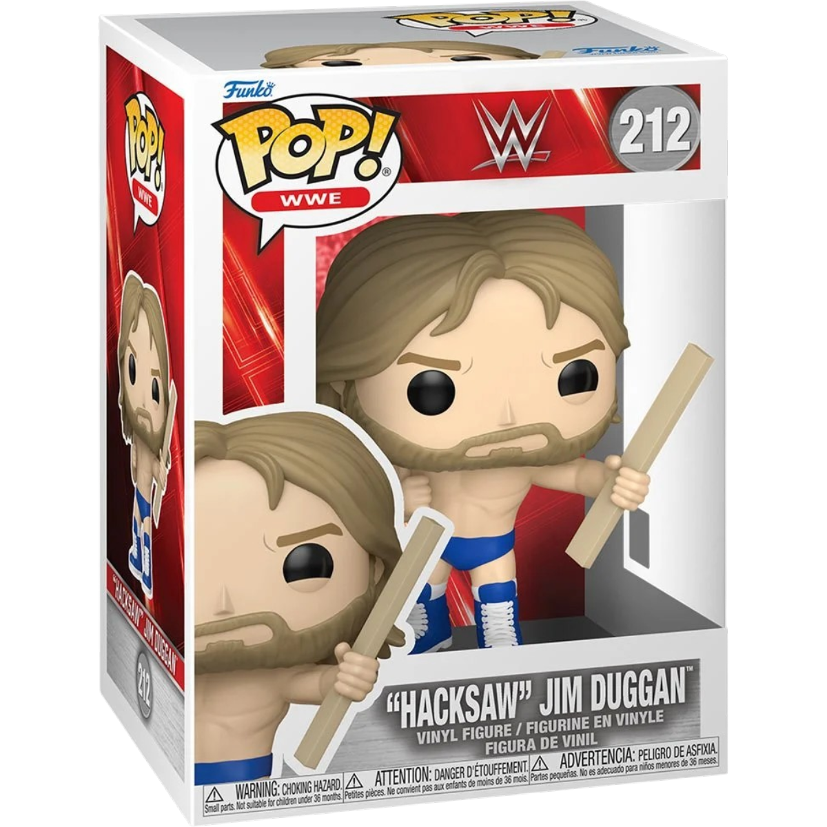 WWE — Hacksaw Jim Duggan #212 | AE Toy Box