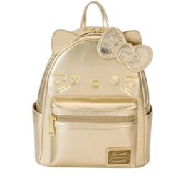 Sanrio Limited Edition Sanrio Hello Kitty 50th Anniversary Gold Mini Backpack AE Toy Box