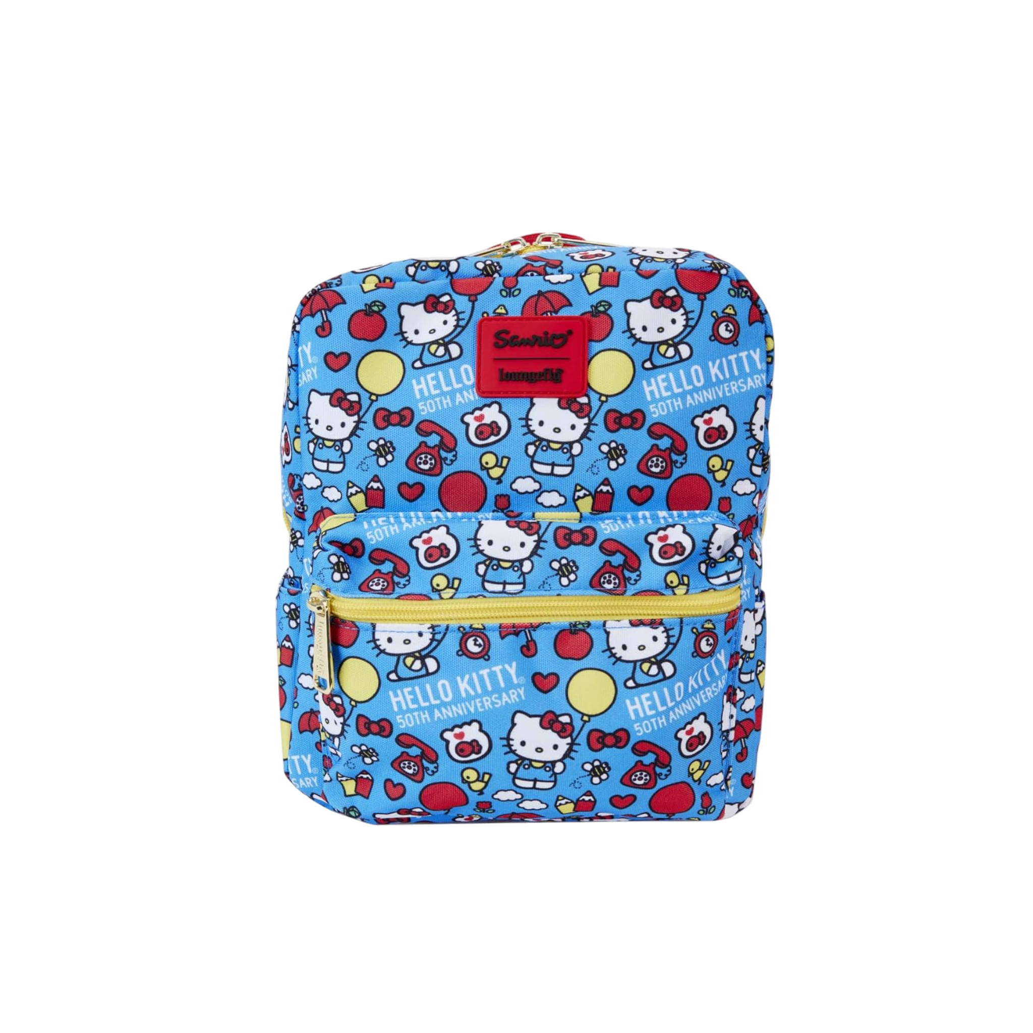Hello Kitty 50th Anniversary All Over Print Mini Backpack AE Toy Box