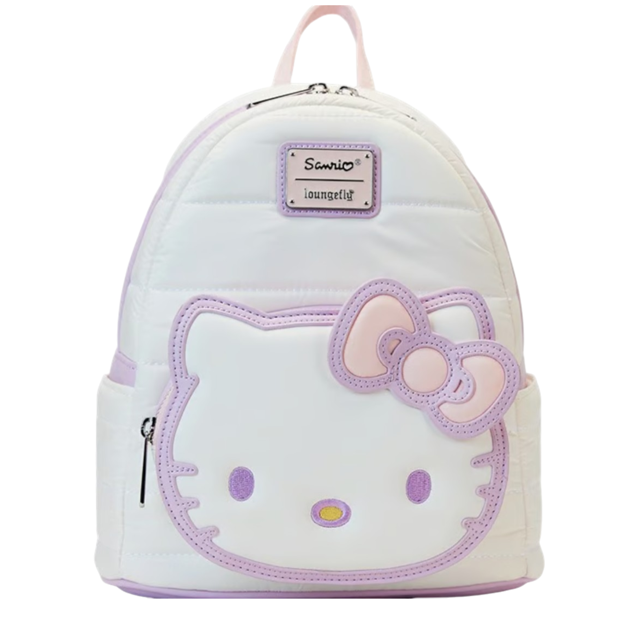 Sanrio Exclusive Hello Kitty Quilted Texture Mini Backpack AE Toy Box