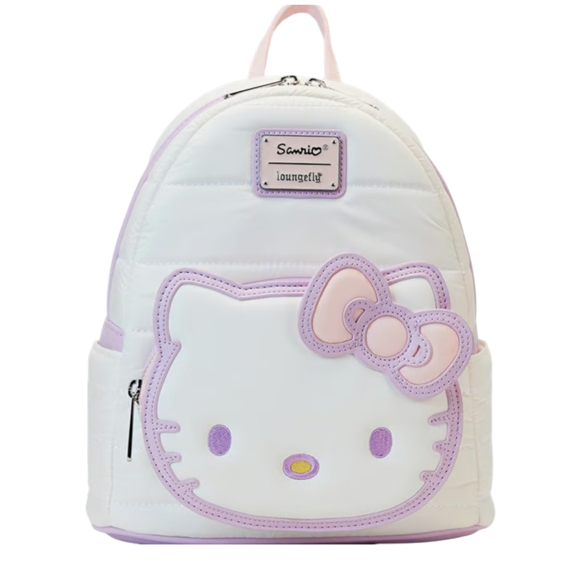 Sanrio Exclusive Hello Kitty Quilted Texture Mini Backpack AE Toy Box